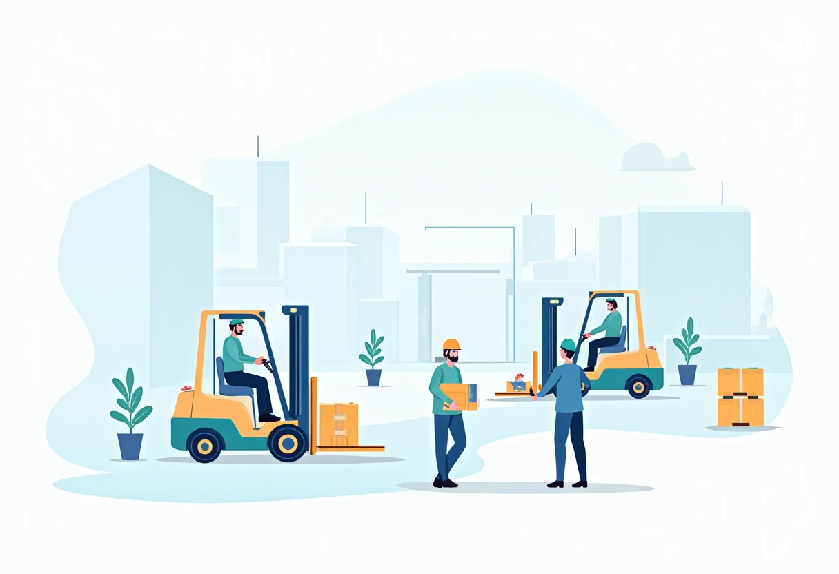 Warehouse jobs scene